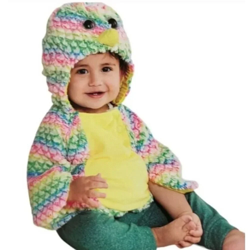 Target Infant Pullover Plush Ostrich Costume Size  12-18 Months Halloween - Picture 2 of 8